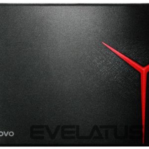 Datora pele Lenovo  Y  Black/Red, Microfibre, Gaming Mouse Pad, 350x250x3 mm 