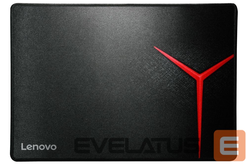 Datora pele Lenovo Y Black/Red, Microfibre, Gaming Mouse Pad, 350x250x3 mm