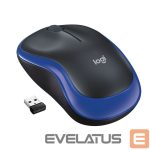 Datora pele Logitech  Blue, Wireless Mouse, 