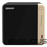 Zibatmiņa QNAP  TS-464-8G 4-Bay desktop NAS, Intel® Celeron® N5105/N5095 quad-core, 8 GB onboard not expandable, 4 x 3.5"/2.5" SATA 6Gb/s drive bays, 2 