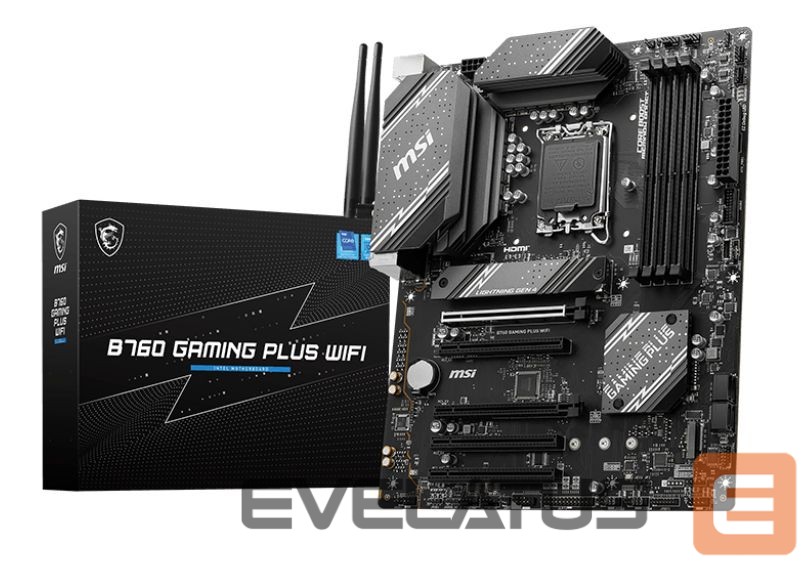 Pamatplate Intel procesorsiem MSI B760 GAMING PLUS WIFI