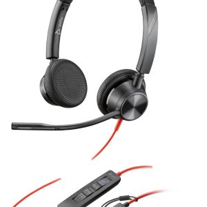 Datortehnikas aksesuāri HP  HP Poly BW 3325 -M USB-C HS +USB-C/A 