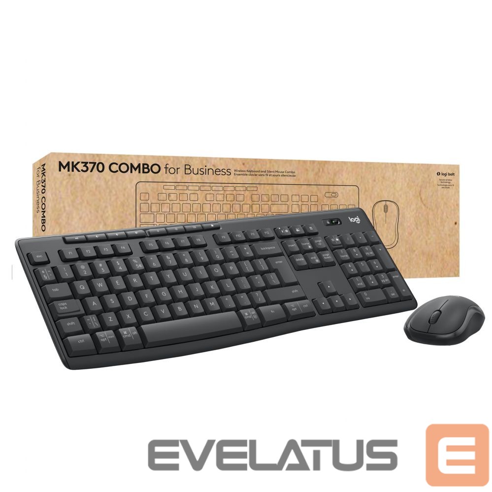 Datortehnikas aksesuāri Logitech LOGI MK370 Combo Business - GRAPH (US)