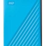 Cietais disks HDD Western Digital  External HDD||My Passport|6TB|USB 2.0|USB 3.2|Sky Blue|WDBR9S0060BBL-WESN 