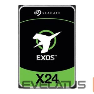 Cietais disks HDD SeaGate  HDD||Exos X24|24TB|SATA|512 MB|7200 rpm|3,5"|ST24000NM005H 