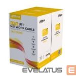 Nevadāms centrmezgls DAHUA  CABLE CAT6 UTP 305M BLACK/PFM920-6UN 