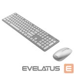Datora tastatūra Asus  KEYBOARD +MOUSE WRL OPT. W5000/WHITE 90XB0430-BKM3D0 