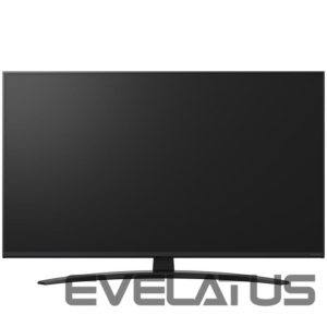 Televizors LG  TV Set||43"|4K/Smart|3840x2160|Wireless LAN|Bluetooth|webOS|Black|43NANO81A3A 