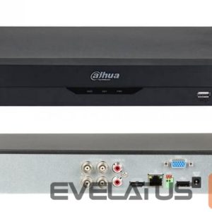 Serveru  - Citi piederumi DAHUA  DVR 4CH HDCVI PENTABRID AI/XVR5104HS-I3/T 