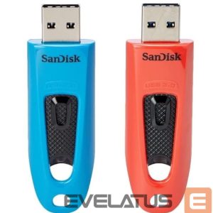 Zibatmiņa SANDISK BY WESTERN DIGITAL  MEMORY DRIVE FLASH USB3 64GB/2PK SDCZ48-064G-G46BR2 