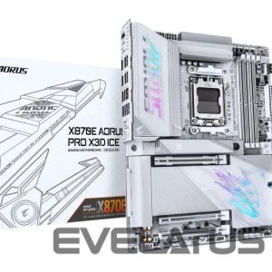 Pamatplate AMD procesorsiem Gigabyte  Mainboard||AMD X870E|Socket AM5|ATX|RAM DDR5-SDRAM|4xSlots|Wi-Fi Yes|Bluetooth Yes|4xNumber of M.2 (M) slots|X870E A PRO X ICE|X870EAPROXICE 