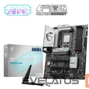 Pamatplate Intel procesorsiem MSI  Mainboard||Intel B860 Express|LGA1851|Memory DDR5|Memory slots 4|B860GAMINGPLUSWIFI 