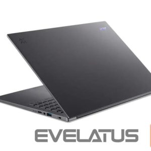 Portatīvais dators Acer  Notebook||Aspire|Aspire 16 AI|A16-11M-X9L6|CPU  Qualcomm Snapdragon|X X1-26-100|3000 MHz|16"|1920x1200|RAM 32GB|LPDDR5x|SSD 1TB|Qualcomm Adreno GPU|Integrated|ENG|Card Reader microSD|Windows 11 Home|Steel Grey|1.55 kg|NX.JLNEL.002 