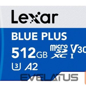 Cita datorprece Lexar  MEMORY MICRO SDXC 512GB UHS-I/W/A LMSBLPL512G-BNANG 