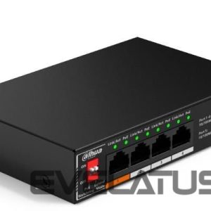 Nevadāms centrmezgls DAHUA  Switch||PoE ports 4|60 Watts|SF1005P 
