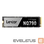 Cietais disks SSD Lexar  SSD||NQ790|2TB|Heatsink M.2|PCIe Gen4|NVMe|Write speed 6000 MBytes/sec|Read speed 7000 MBytes/sec|TBW 1200 TB|MTBF 150000 hours|LNQ790X002T-RNNNG 