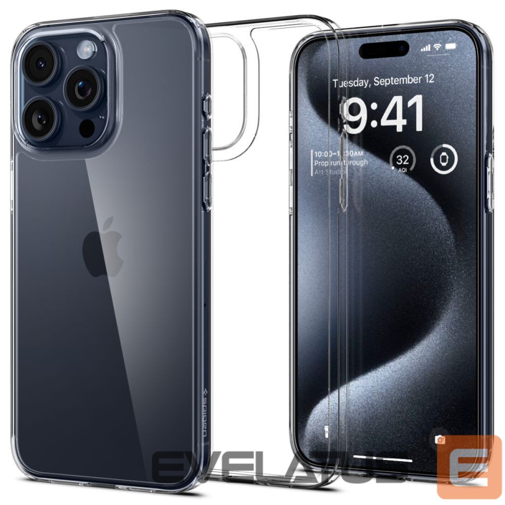 Citas preces Spigen Spigen Airskin Hybrid Case for iPhone 15 Pro - Clear