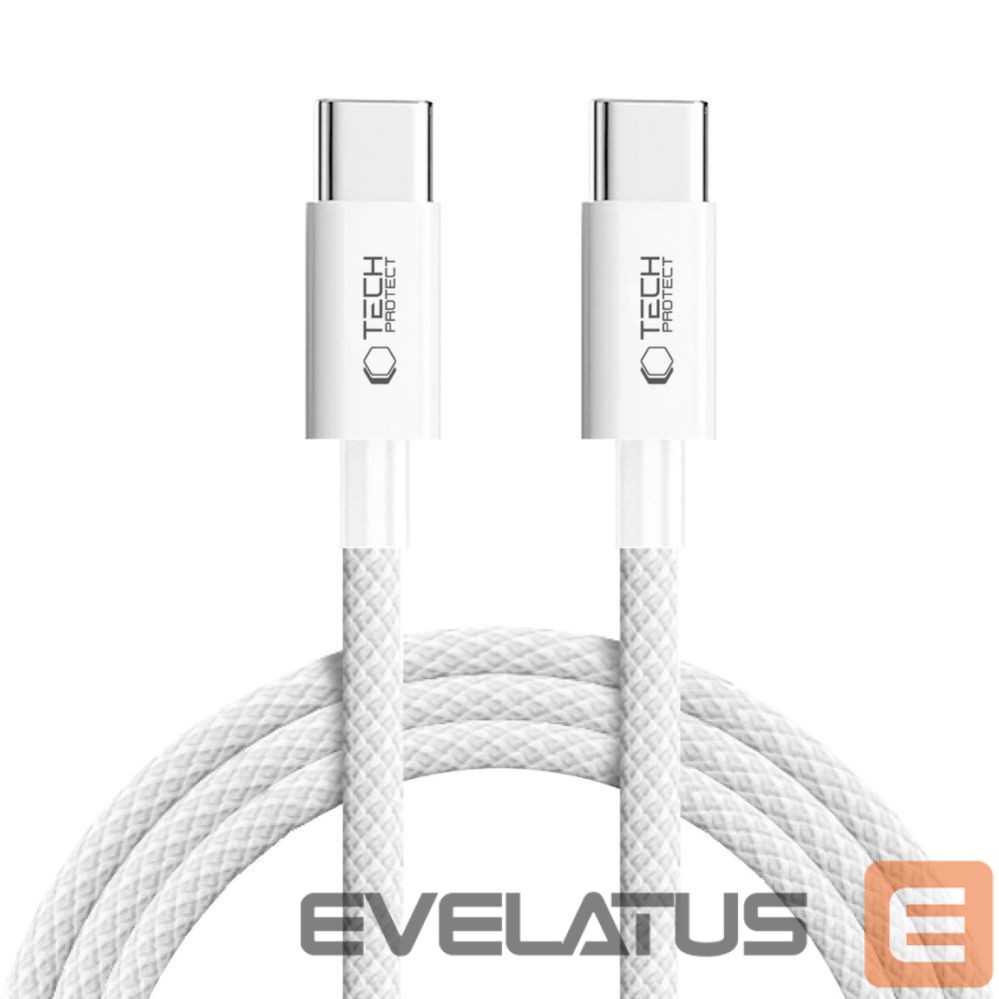 Citas preces Tech-Protect Cable Tech-Protect Ultraboost Lite USB-C PD60W/3A 200 cm - gray