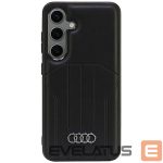 Citas preces Audi  Audi Synthetic Leather MagSafe S24 S921 black/black hardcase AU-TPUPCMS24-Q5/D1-BK 