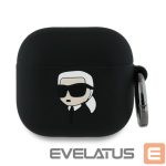 Citas preces Karl Lagerfeld  Karl Lagerfeld Silicone Karl Head 3D Case for AirPods 4 - Black 