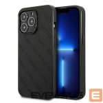 Citas preces Karl Lagerfeld  Karl Lagerfeld Perforated Allover Case for iPhone 13 Pro / 13 6.1" - Black 