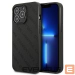 Citas preces Karl Lagerfeld  Karl Lagerfeld Perforated Allover iPhone 13 Pro Max 6.7" Case - Black 