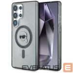 Citas preces Karl Lagerfeld  Case Karl Lagerfeld Button Karl Head Printed Logo MagSafe Samsung Galaxy S25 Ultra black 