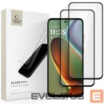 Citas preces Tech-Protect  Tech-Protect Glass Fit+ 2-Pack Tempered Glass for Motorola Moto G15 / G15 Power / G05 / E15 - Black 