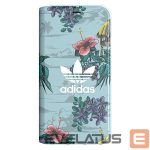 Citas preces Adidas  Adidas Booklet Case Floral for iPhone X / XS - Gray 