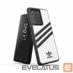 Citas preces Adidas  Adidas OR Moudled Case PU for Samsung Galaxy S20 Ultra - White and Black 