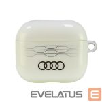 Citas preces Audi  Audi IML Geometric Pattern AirPods 3 Case - White 