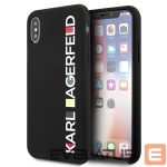 Citas preces Karl Lagerfeld  Karl Lagerfeld Glossy Bauhaus iPhone X/XS Case - Black 