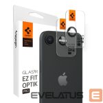 Citas preces Spigen  Spigen Optik Pro GLAS.TR "Ez Fit" Camera Cover 2-pack for iPhone 16e / 17e - Black 