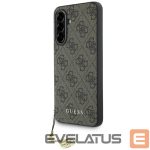 Citas preces Guess  Guess 4G Charms Collection Case for Samsung Galaxy A56 - Brown 