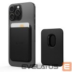 Citas preces Tech-Protect  Tech-Protect MagWallet Magsafe Case with Universal Magnetic Card or Document Holder - Black 