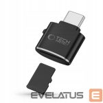 Citas preces Tech-Protect  Tech-Protect UltraBoost microSD card reader adapter with USB-C - black 