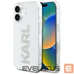 Citas preces Karl Lagerfeld  Karl Lagerfeld IML Rhinestones Logo iPhone 16 Case - Transparent 