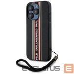 Citas preces Karl Lagerfeld  Karl Lagerfeld Saffiano Athleisure Stripes Cord iPhone 15 Pro Max Case - Red 