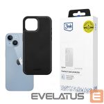 Citas preces 3MK  3mk Hardy Apple Silky Leather MagCase for Apple iPhone 14 - Black 