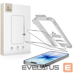 Citas preces Tech-Protect  Tech-Protect Quick Set+ 2-pack tempered glass for iPhone 17 - black 