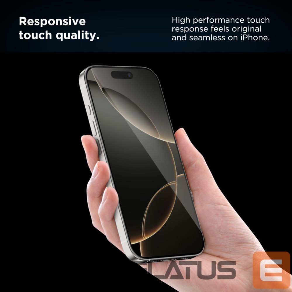 Citas preces Tech-Protect Tech-Protect Quick Set+ 2-pack tempered glass for iPhone 17 - black