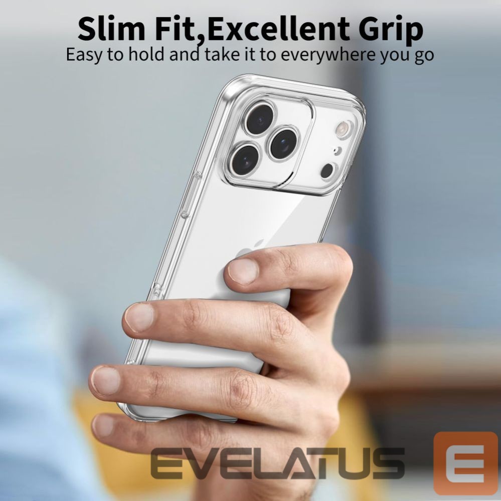 Citas preces Tech-Protect Tech-Protect FlexAir Case for iPhone 17 Pro - Clear