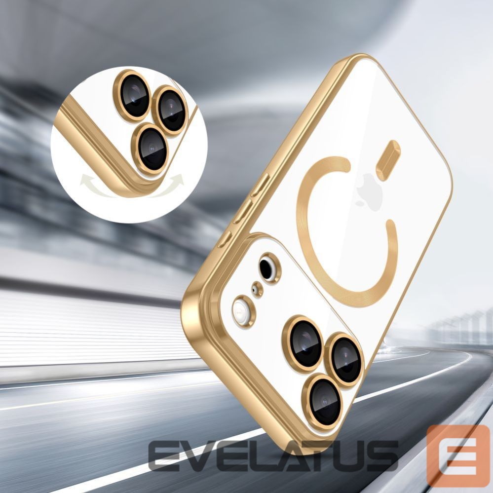 Citas preces Tech-Protect Tech-Protect MagFlex MagSafe Case for iPhone 17 Pro - Transparent Gold