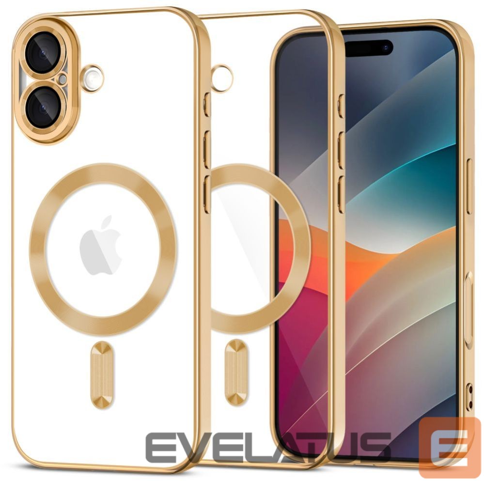 Citas preces Tech-Protect Tech-Protect MagFlex MagSafe Case for iPhone 17 - Transparent Gold