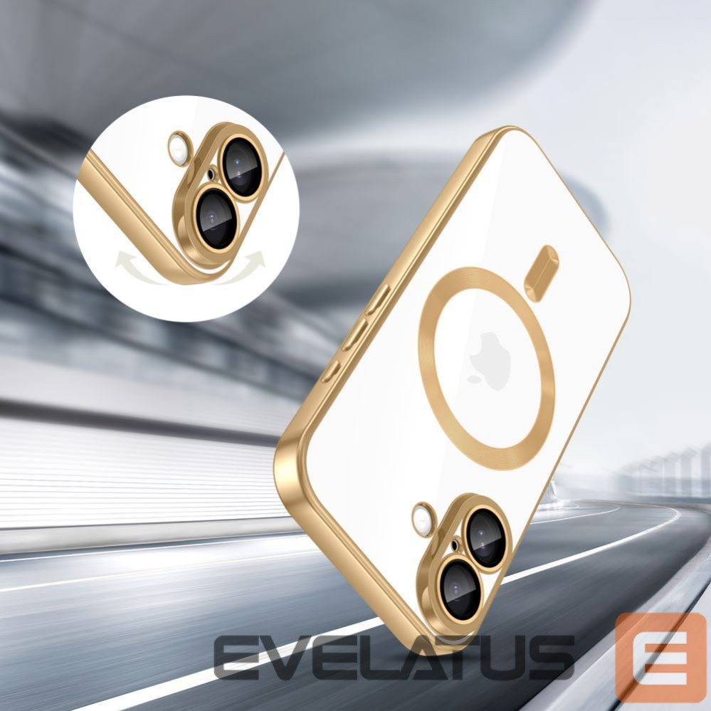Citas preces Tech-Protect Tech-Protect MagFlex MagSafe Case for iPhone 17 - Transparent Gold