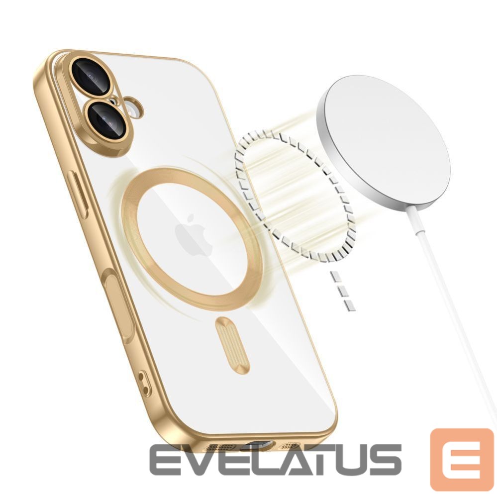 Citas preces Tech-Protect Tech-Protect MagFlex MagSafe Case for iPhone 17 - Transparent Gold