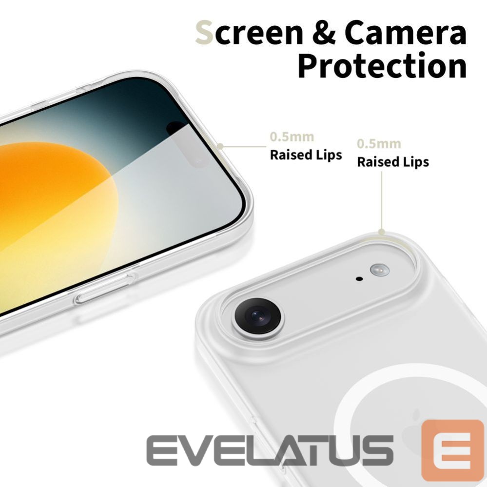 Citas preces Tech-Protect Tech-Protect MagFlex MagSafe Case for iPhone 17 Air - Clear Matte