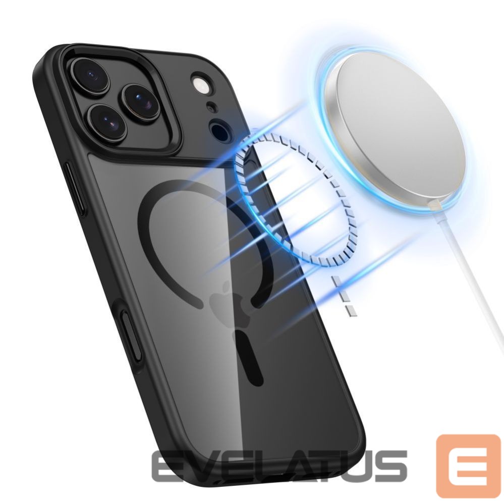 Citas preces Tech-Protect Tech-Protect MagMat MagSafe Case for iPhone 17 Pro - Clear Black