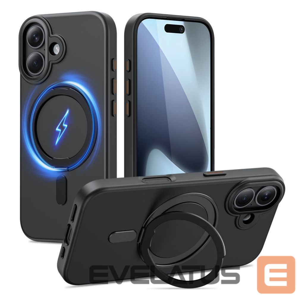 Citas preces Tech-Protect Tech-Protect MagRing MagSafe case for iPhone 17 - matte black