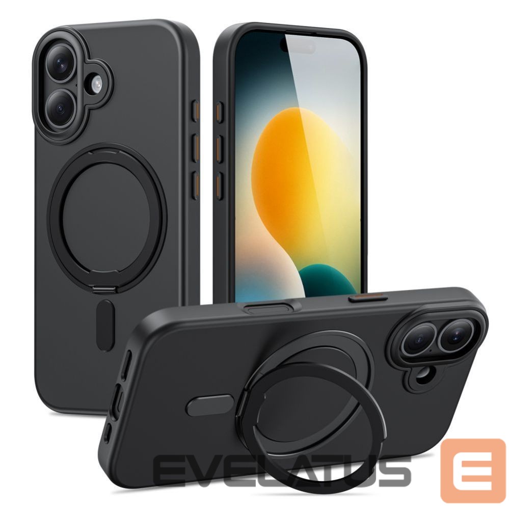 Citas preces Tech-Protect Tech-Protect MagRing MagSafe case for iPhone 17 - matte black